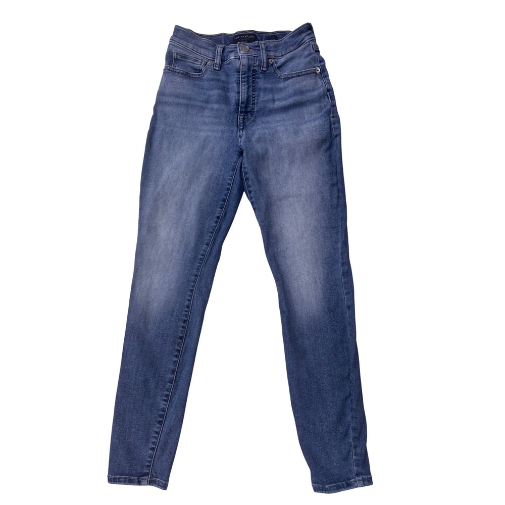 Lucky Brand Bridgette Skinny Jeans Womens 6/28 Blue Excellent High Rise Ankle